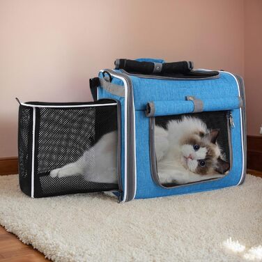 Корзина для собак на велосипеді – переноска для тварин, рюкзак з вентиляцією, регульована переноска для прогулянок та подорожей