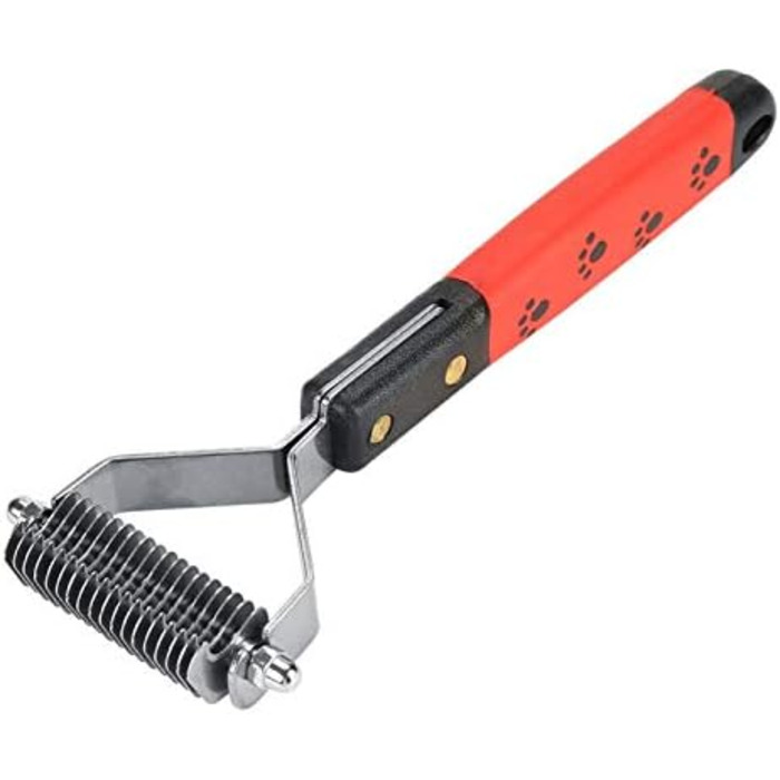 Професійна щітка для грумінгу собак та котів, видаляє підшерсток, розплутує шерсть (18 лез)