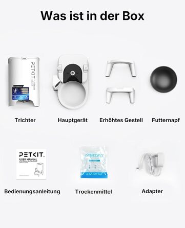 Автоматична годівниця для котів та собак PETKIT YumShare Solo 2 з камерою, розпізнаванням облич та Wi-Fi (2.4/5G), 3 л