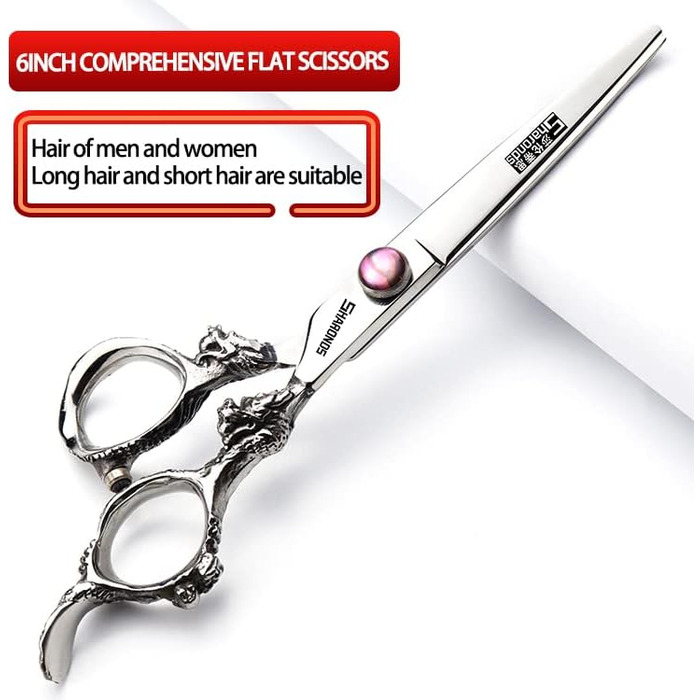 Професійні ножиці для волосся Sharonds Lila 6 дюймів (2 шт.) - високоякісні інструменти для перукарів