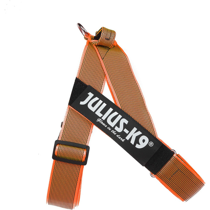 Шлея Julius-K9 Color & Gray для собак, нейлонова, регульована