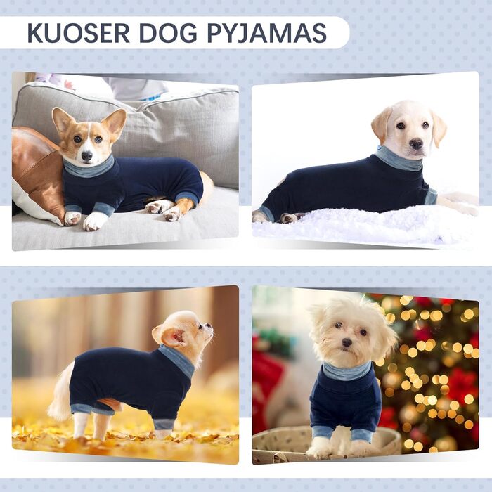 Теплий зимовий пуловер для собак, фліс, на осінь/зиму, для малих та середніх порід, чихуахуа, бігль, синій, XS