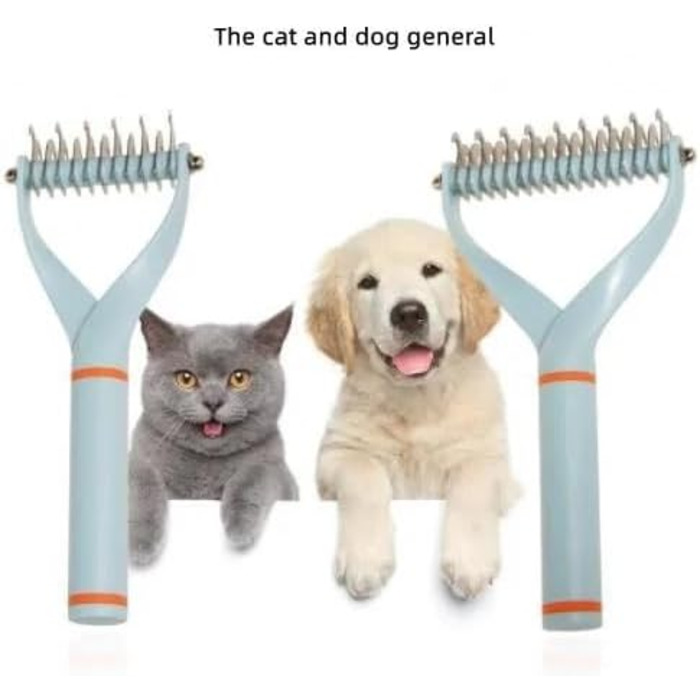 Гребінець для собак, чорний, великий: для видалення ковтунів та бруду