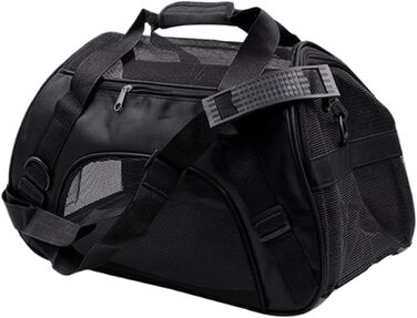 Транспортна сумка для собак та котів, складана переноска для тварин з регульованим плечовим ременем