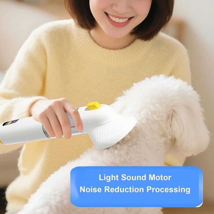Набір для догляду за шерстю собак Tnfeeon, портативний пилосос для шерсті з баком 200 мл для авто, дому, дивану, килима