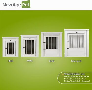 Підставка під ліжко/тумба для домашніх тварин EcoFlex, Antique White, 60 x 46 x 56 см
