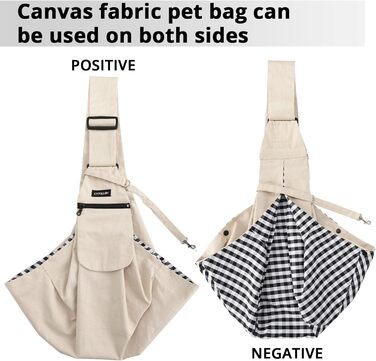 Транспортна сумка для собак та інших домашніх тварин Lyneun, регульована, дихаюча, для прогулянок та активного відпочинку (біла)