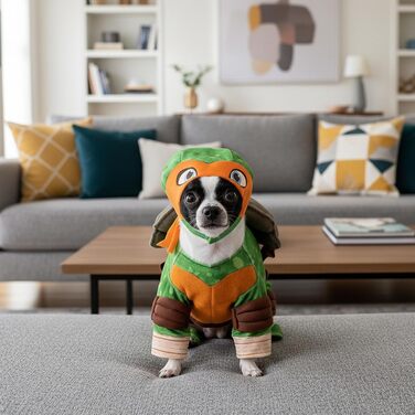 Костюм для собаки Rubie's Мікеланджело Черепашки-ніндзя, розмір XL