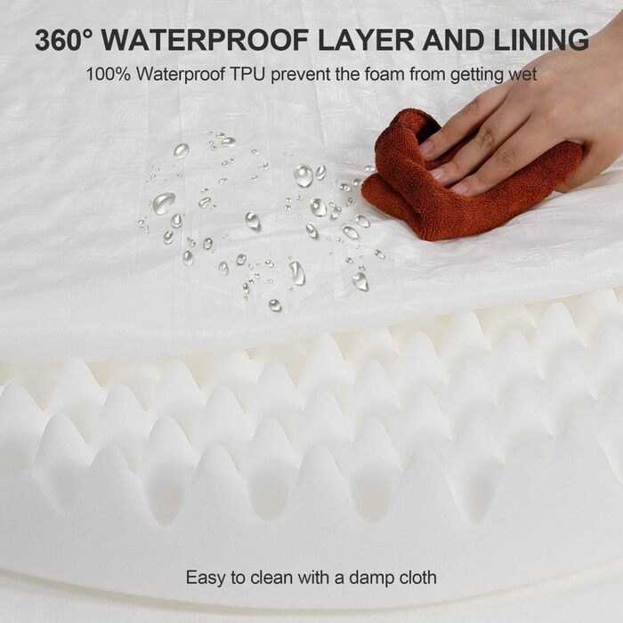 Ортопедичні лежанки для собак Gimars великих порід, 9,5 см, з м'якої піни, 28D, знімний водонепроникний чохол, підтримують, напівкруглі, для цуценят, літніх та хворих собак, сірий L 69 x 52 x 31 см