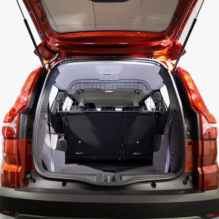 Сітка-перегородка для собак Travall Dacia Jogger (2021-), захист багажника, сталевий захист для транспортування собак