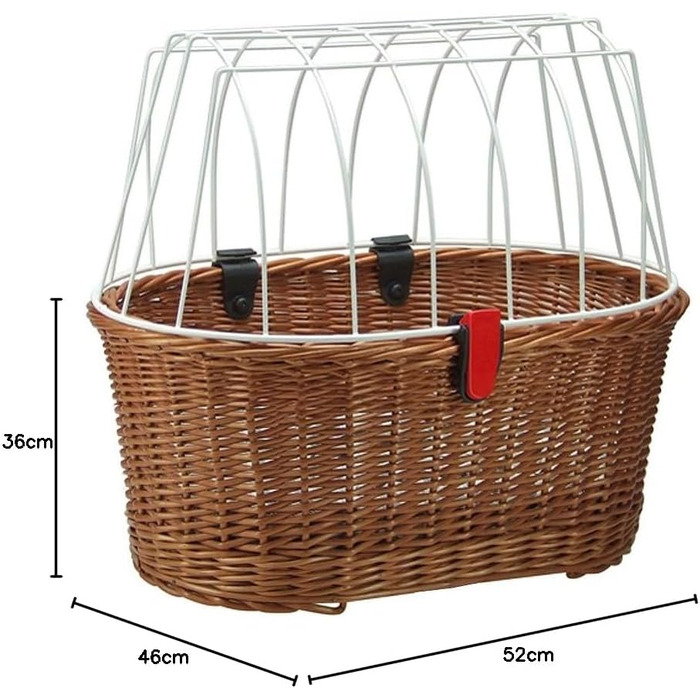 Велосумка KLICKfix чорна, M (Doggy Basket Fix)