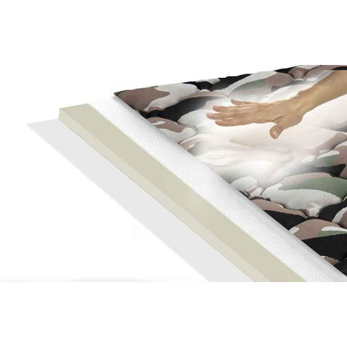 Матрац для собак або котів EVERGREENWEB 90x115 см, 10 см, Waterfoam, знімний і праний чохол