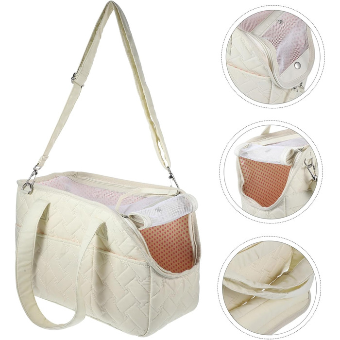 Транспортна сумка для котів та собак INOOMP: міцна, складана, з кишенею, для подорожей