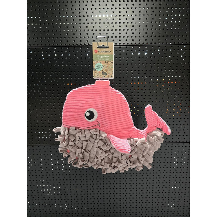 Килимок-іграшка для цуценят Flamingo Morgano Schildkröte: жовтий та бежевий, 38x39x6,5 см, з антиковзаючою поверхнею, пищалкою та шурхотом. Можна заповнювати ласощами та сухим кормом.