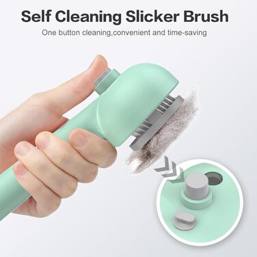 Розпилювач-гребінь для котів: видалення котушок та бруду, догляд за шерстю, синій