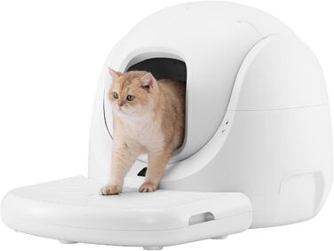 Автоматичні сходи Catlink Baymax для котячого туалету, самостійне очищення, зручний доступ для літніх котів, утримує наповнювач у лотку та на лапах