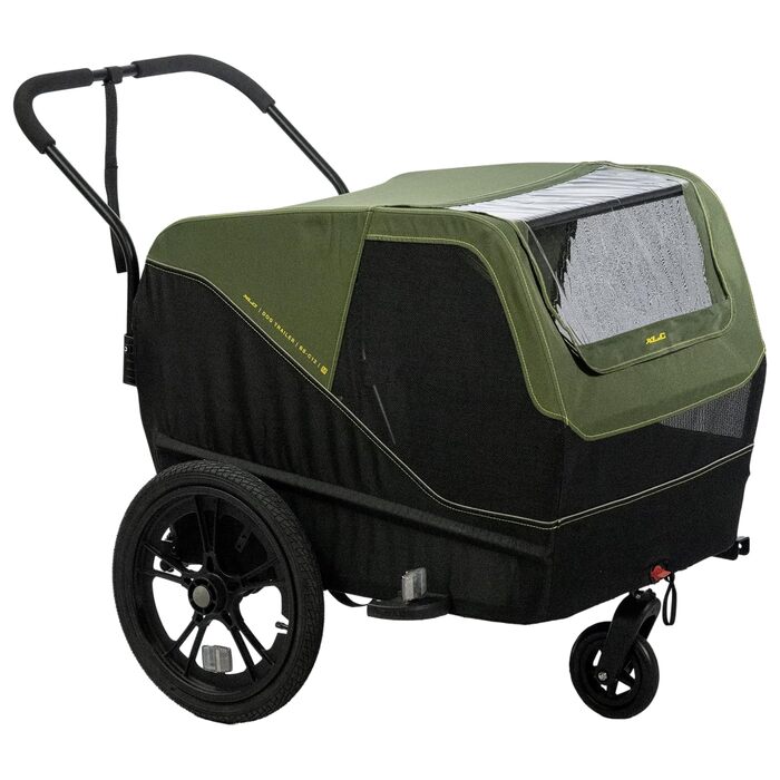 Причіп для собак XLC Dog Medium BS-C12 16' Moosgrün, 25кг, 3092004010