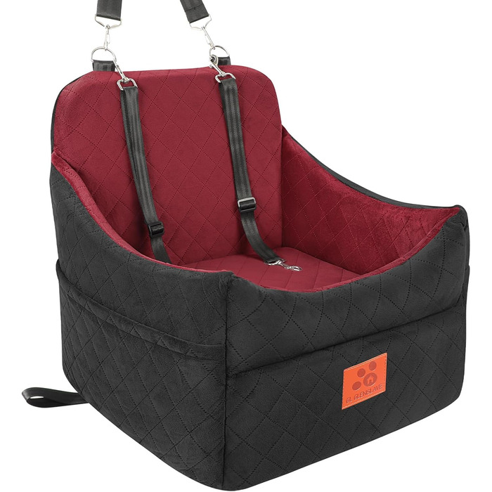 Автокрісло для собак: м'яке, знімне, для маленьких та середніх порід (до 16 кг)