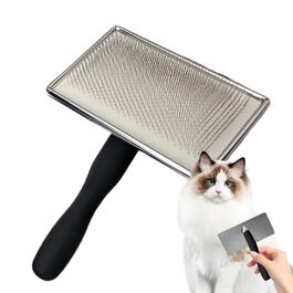 Щітка для вичісування шерсті собак та котів - видалення підшерстка, аксесуари для грумінгу, інструменти для догляду за тваринами