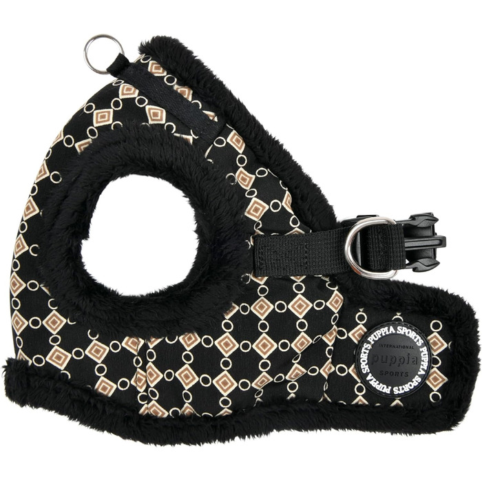 Шлейка для собак Puppia Jace чорного кольору, розмір L