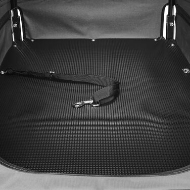 Причіп для велосипеда для собак Deluxe Getaway Solids M, червоний – для прогулянок