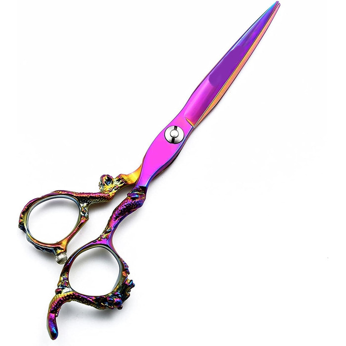 Ножиці для грумінгу собак Rainbow Pet, прямі, для стрижки шерсті, сумка в комплекті