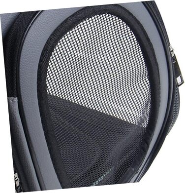 Транспортна сумка для котів POPETPOP - переноска для тварин, сіра, для подорожей та вигулу