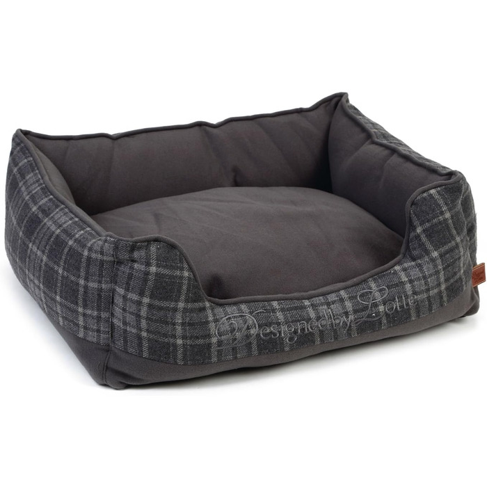 Лотте Hundebett Sliepa - лежанка для собак, антрацит, розмір L (55x50x20 см)