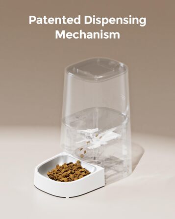 Автоматичний годівник для котів Invengo MeowServe S20, 5л, з таймером та керуванням через додаток, з нержавіючої сталі SUS 304 + ABS, для котів, собак та інших дрібних тварин