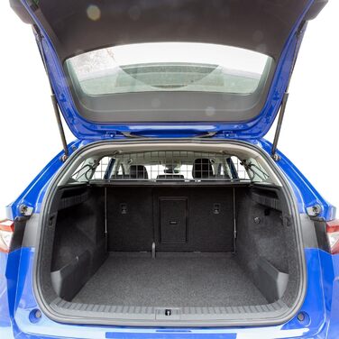 Сітка для собак Travall для Škoda Enyaq iV (2020-): автомобільна сітка, захист багажника, перевезення тварин, міцна сталева сітка