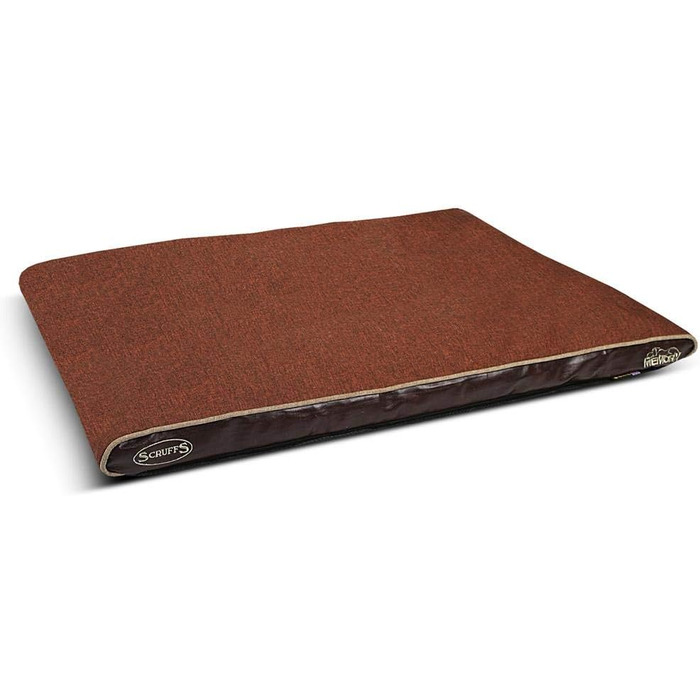 Лежак для собак Scruffs Hilton Memory Foam, середній, 100x70 см, світло-коричневий