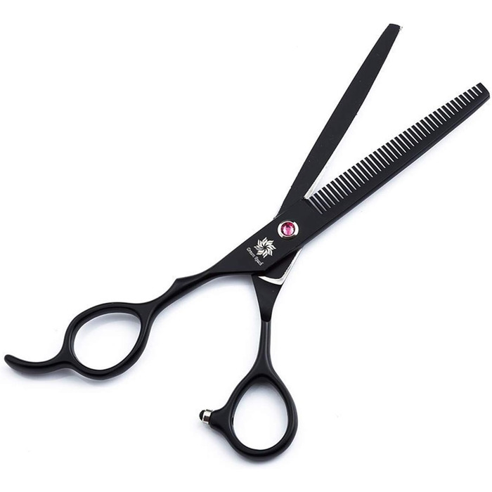 Набір професійних ножиць для грумінгу тварин Linker: 7 дюймів, плоскі та витончені леза, для собак, котів та інших тварин