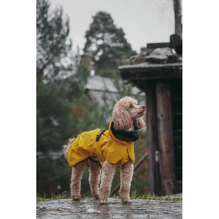 Жовтий дощовик PAIKKA Sichtbarkeit Lite – яскравий та легкий для активного відпочинку