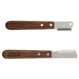 Набір для догляду за шерстю котів: щітка-вичесальник та щітка для вичісування. Ергономічна ручка з дерева для ефективного видалення шерсті та догляду за довгошерстими котами