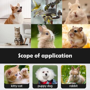 Електричний триммер для собак - акумуляторний, тихий, для всіх порід | 1 шт.