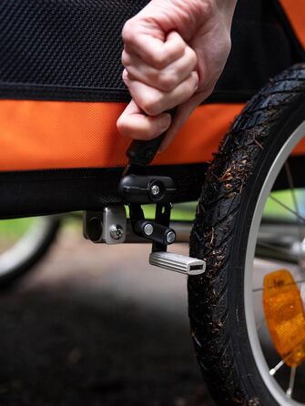 TrendPet DogBus L - велосипедний причіп для собак, великих порід, на алюмінієвій рамі