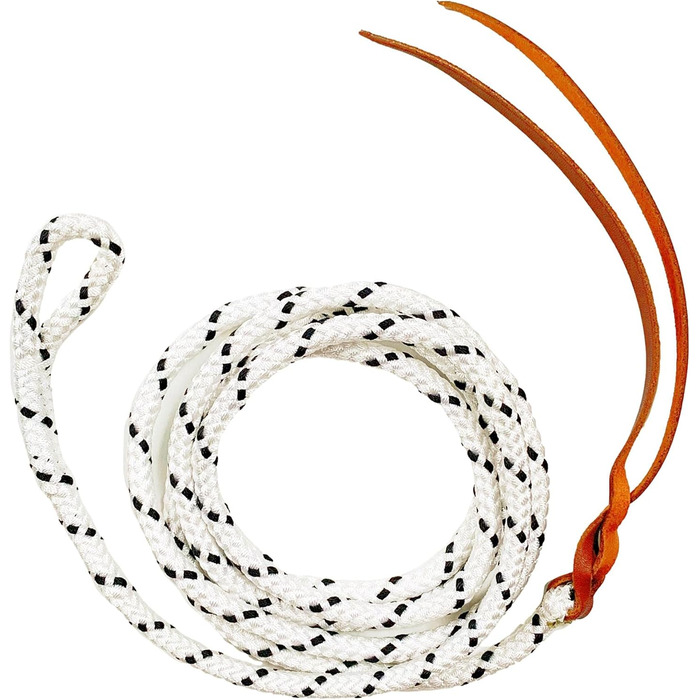 Вольтижерська батиска (140 см) з нержавіючою сталею та шкіряним батігом - Made in Germany