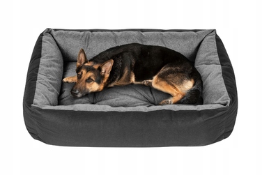 Диван для собак Superkissen24, сірий, 120 см x 90 см