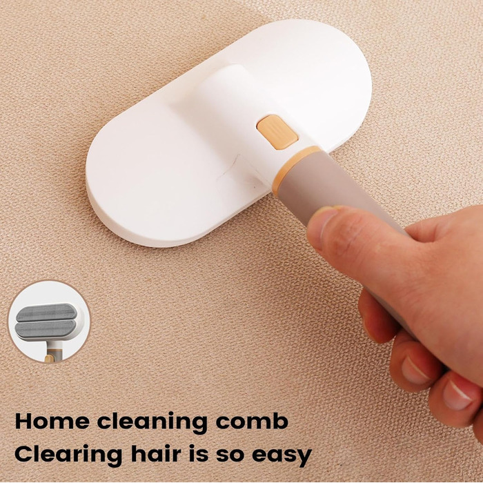 Півняк для догляду за тваринами: щітка з неслизькою ручкою для видалення шерсті собак та котів, масаж та очищення підшерстка. Ідеально для дому, квартири, офісу, студентського гуртожитку