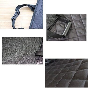 Чохол на сидіння для собак великих порід HCMAX Cargo-Liner, універсальний, XL (для переднього сидіння), водовідштовхувальний, нековзний, для авто, SUV, позашляховиків, вантажівок, мінівенів