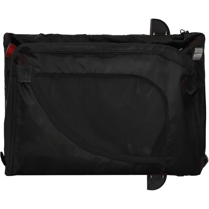 Зручний та безпечний велосипедний причіп для собак Robuster Oxford, чорний, до 30 кг, модель 93996