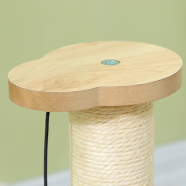 Кігтеточка PawHut 4-в-1, кігтеточка 49 см, кігтеточка Sisal Cat з ігровим м'ячем, кігтеточка для кішок для котів, меблі для дряпання кішок, кімнатна, дуб | Аосом