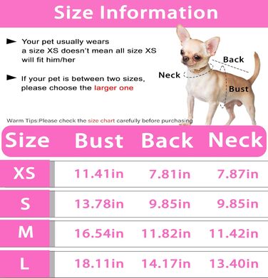 Теплий зимовий одяг для собак - пуловер для цуценят, дівчаток та хлопчиків, в'язаний одяг для домашніх тварин, безрукавний пуловер для котів, одяг для собак (Великий, Рожевий)