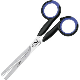 Ножиці для грумінгу собак, професійні ножиці для стрижки шерсті, Solingen, 15 см, хром, зубчате лезо