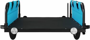 Причіп для велосипеда ARKEM, блакитний, з тканини Oxford та сталевим з'єднувачем