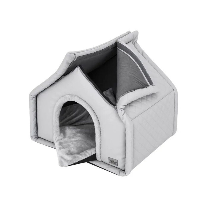 Будиночок для собак Doggy з екошкіри - R1 42x32x43