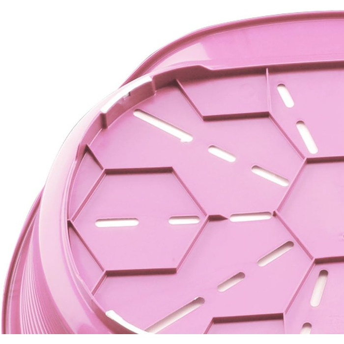 Лежанка для собак та котів Ferplast Siesta Deluxe 4, рожева, 62 x 45 x 22 см