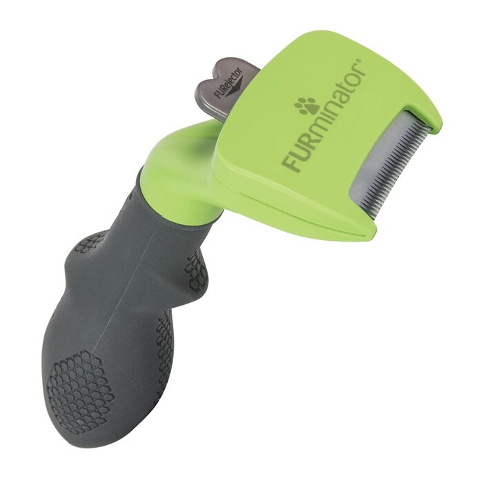FURminator для собак малого розміру з довгою шерстю - інструмент для видалення підшерстка, версія 2.0