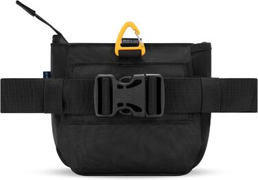 ОлліДог Backcountry Tagestasche: Сумка для ласощів та відходів для собак, з відсіком для кульок, на пояс (Raven S'25)