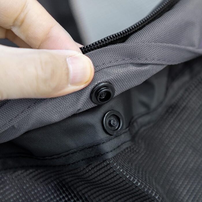 Дитяча візок для собак PawHut - складаний, сірий та чорний, 82x47x97 см